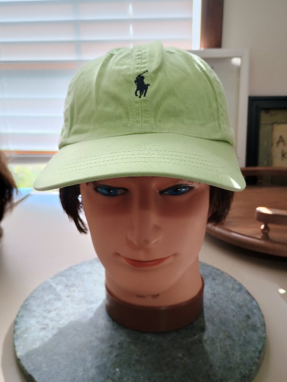 Vintage Polo Ralph Lauren Ball Cap Lime Green